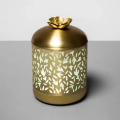200ml Metal Flower Cutout Color-Changing Oil Diffuser Gold - Opalhouse™ -Opalhouse Sales Store GUEST 44e22fef b752 428e ae3a 4df4cea219ac