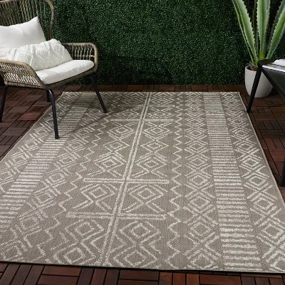 Outdoor Rug Global Block - Opalhouse™ 4 Outdoor Rug Global Block - Opalhouse™ - Image 4