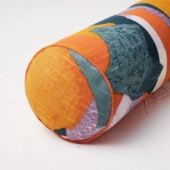 Oversized Bolster Jungalow Geo Print Decorative Throw Pillow - Opalhouse™ Designed With Jungalow™ -Opalhouse Sales Store GUEST 5aa9be7d 8eb7 4ad5 8c89 d5effbd06856