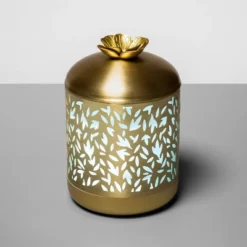200ml Metal Flower Cutout Color-Changing Oil Diffuser Gold - Opalhouse™ -Opalhouse Sales Store GUEST 79f633fb 24ef 4306 8f5c 08721e2e4a3a