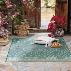 5' X 7' Outdoor Rug Global Aqua - Opalhouse™ -Opalhouse Sales Store GUEST 936c44a1 952b 47a4 8745 a9387e952bdc