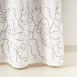 In This Together Shower Curtain White - Opalhouse™ Designed With Jungalow™ -Opalhouse Sales Store GUEST d2a7877a d4db 4b9e ad97 8fecab59e560