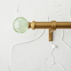 Faux Jade Ball Curtain Rod Brass - Opalhouse™ Designed With Jungalow™ 5 Faux Jade Ball Curtain Rod Brass - Opalhouse™ Designed With Jungalow™ -Opalhouse Sales Store GUEST d7507ef0 fa5a 4b13 920f 0c72746f2e61