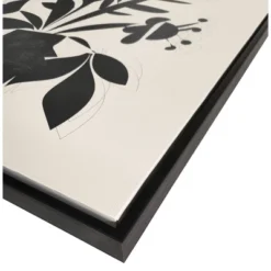 (Set Of 3) 24" X 30" Reductive Floral Framed Wall Canvas - Opalhouse™ Designed With Jungalow™ -Opalhouse Sales Store GUEST e712ed3a be22 4ca1 98b1 5c88ae79b02f